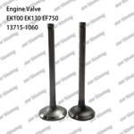 EK100 EK130 EF750 Engine Valve 13715-1060 13711-1450 Suitable For Hino Engine Parts USD 90.61 EK100 EK130 EF750 Engine Valve 13715-1060 13711-1450 Suitable For Hino Engine Parts