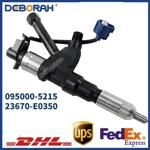 095000-5215 Diesel Fuel Common Rail Injector 23670-E0350 for HINO P11C ENGINE USD 105.15 095000-5215 Diesel Fuel Common Rail Injector 23670-E0350 for HINO P11C ENGINE