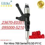 095000-5215 095000-5210 Diesel Fuel Injector Nozzle 095000-5211 for Hino 700 Series 10.5D P11C Kobelco SK450 23670-E0351 USD 145.99 095000-5215 095000-5210 Diesel Fuel Injector Nozzle 095000-5211 for Hino 700 Series 10.5D P11C Kobelco SK450 23670-E0351