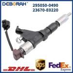 Fuel Injector Assembly 295050-0490 23670-E0220 for Hino E13C Renault K9K700 USD 111.76 Fuel Injector Assembly 295050-0490 23670-E0220 for Hino E13C Renault K9K700